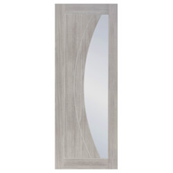 XL Joinery Salerno White Grey Laminate Internal Glazed Door