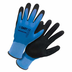 Dart Handmax Washington Blue Thermal Waterproof Latex Glove Pack Of 12 Pairs