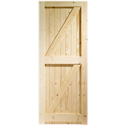 XL Joinery Un-Finished Solid Pine External Framed Ledged And Braced Gate