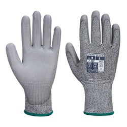 Portwest A622 MR Cut Grey Palm Glove - PU