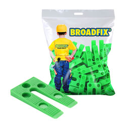 Broadfix Assorted Green Precision Wedges Bag Of 100