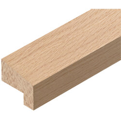 Cheshire Mouldings Firecheck 23mm-Wide x 26mm-Thick Hockey Stick Glass Bead Oak Length 2400mm