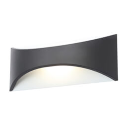 Zinc Stroud LED Up And Down Wall Light