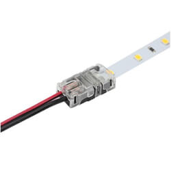 Electralite Solder-Free 8mm LED Strip To Wire Live End Connector