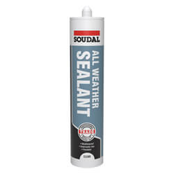 Soudal Trade All Weather Sealant Clear 300ml