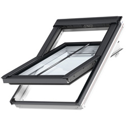 Velux Manual Conservation Centre Pivot GGL White Painted Pine Roof Window