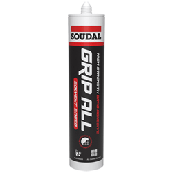 Soudal Grip ALL Solvent Based Construction Adhesive 290ml Beige