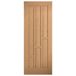 LPD Coventry Un-Finished Oak 6P Internal Door