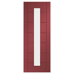XL Joinery Palermo Painted Ember 7P 1L Internal Glazed Door