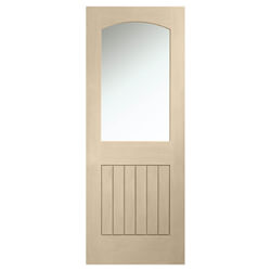 XL-Joinery Sussex Blanco Oak 1P 1L Internal Glazed Door