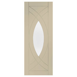 XL Joinery Treviso Painted Chantilly 1L Internal Glazed Door