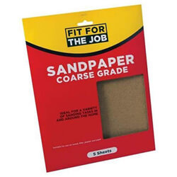 Rodo Fit For Job 230mm x 280mm Coarse Grade Sand Paper