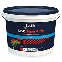 Bostik A150 Super-Grip Non Slip Wall Tile Adhesive 10L