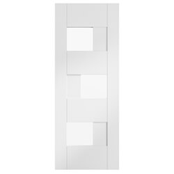 XL Joinery Perugia Pre-Finished White 3L Internal Glazed Door