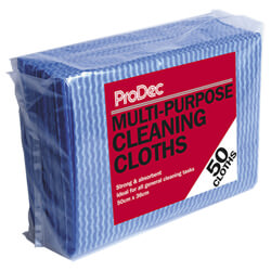 ProDec 50cm x 36cm Multi Purpose Cleaning Cloths