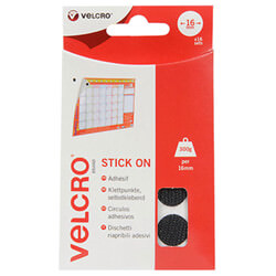Chain Products Velcro Brand Stick On Coins 16mm