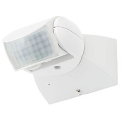 Zinc Dion Stealth Motion Sensor White Adjustable Light
