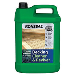 Ronseal Decking Cleaner And Reviver 5L