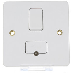 MK Electric Logic Plus 13Amp Double Pole Switch White