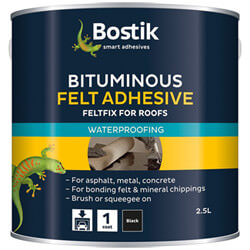 Bostik Bituminous Felt Adhesive Feltfix For Roof Black