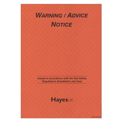 Arctic Hayes Warning-Advise Notice