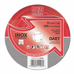 Dart Red Ten SS/Inox Abrasive Disk