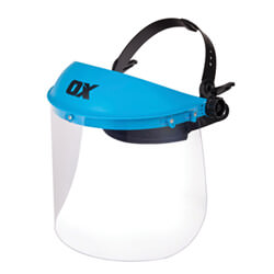 Ox Tools Polycarbonate Face Shield