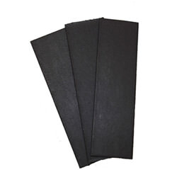 Dale Black Graphite Intumescent Hinge Pads - Pack Of 6
