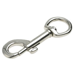 Chain Products Snap Hook With Swivel Ring Nickel Plated