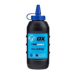 Ox Tools Pro Chalk Refill 226g - Blue