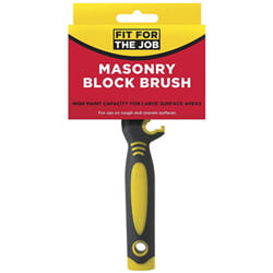 Rodo Fit For Job Masonry Exterior Block Brush