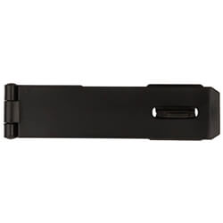 Dale HS617 Hasp And Staple Black 152mm