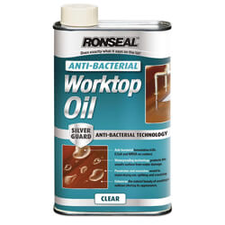 Ronseal Anti Bacterial Worktop Oil Clear 1-Litre