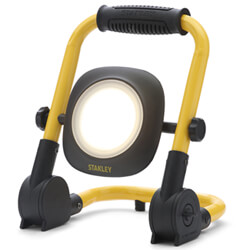 Stanley Portable Black-Yellow LED Folding Worklight