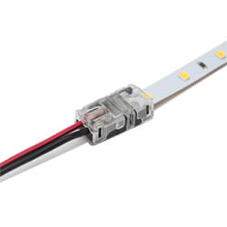Electralite Solder-Free LED Strip To Wire Live End Connector