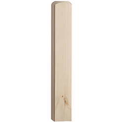 Cheshire Mouldings Newel Base Pine W 91mm