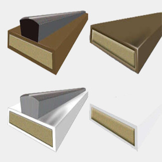 Dale Hardware 2100mm Long 4mm Thick Intumescent Strip