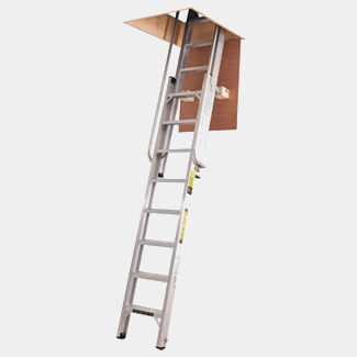 Werner Deluxe Aluminium Loft Ladder