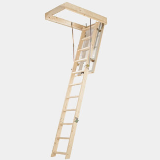 Werner Timberline Loft Ladder