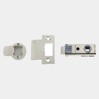 Union Push Fit Tubular Bolt Polished Brass