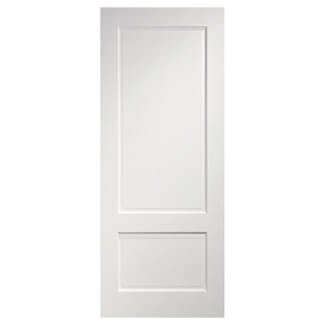 Deanta Madison Internal Door with 2 Panel - White Primed
