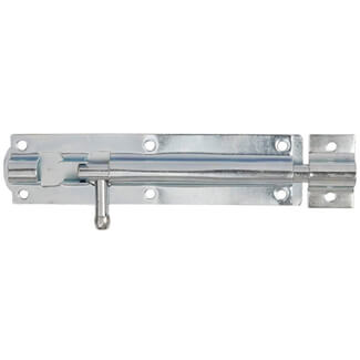 Dale Bright Zinc Plated Straight Tower Bolt