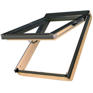 Fakro Manual Top Hung Roof Window - FPP Double Glazed - Natural Pine