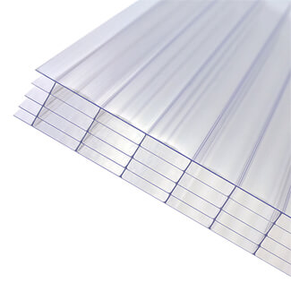 Axiome 25mm Multiwall Polycarbonate Sheet Clear - 1400mm Width