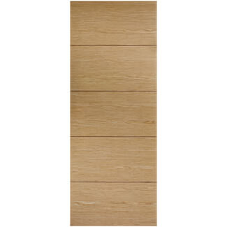 LPD Lille Internal Fire Door with 5 Panel - Prefinished Oak