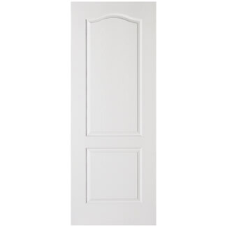 LPD Classical Moulded Internal Fire Door with 2 Panel - White Primed