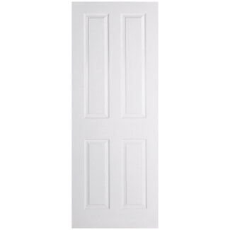 LPD Internal Fire Door with 4 Panel - White Primed