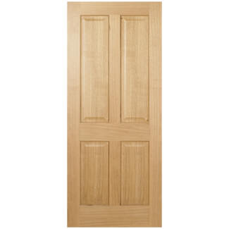 LPD Regency Internal Door with 4 Panel - Prefinished Oak