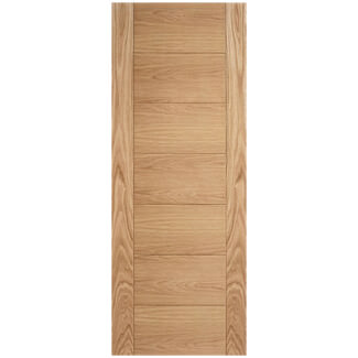 LPD Carini Internal Door with 7 Panel - Unfinished Oak
