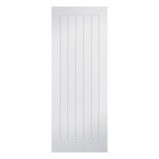 LPD Mexicano Internal Fire Door with 5 Panel - White Primed